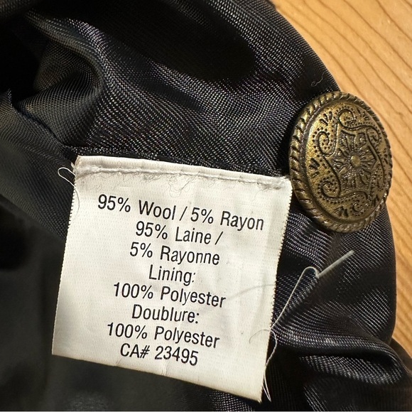 Vintage Icelandic Design Nordic Floral Lined Wool Cardigan Sz Medium - Picture 5 of 8